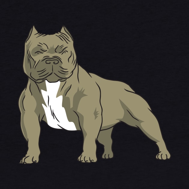 pitbull by gustoprints